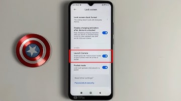 Double press the"Volume down" button to open Camera when the screen is locked on Poco C40 Android 11
