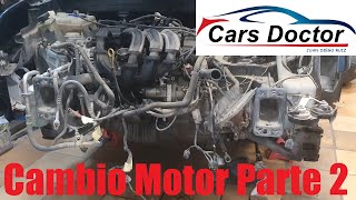 Cambio de Motor Completo paso a paso Ford Fusion 1400 Gasolina FXJA 59Kw 80cv Parte 2