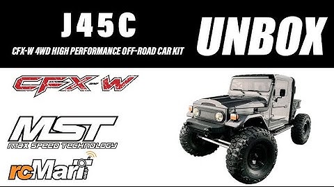 MST CFX-W 1/8 4WD Front Motor High Performance Offroad Car Kit w/ J45C Body 532182 Unbox!