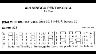 Minggu, 5 Juni 2022 | ARI MINGGU PENTAKOSTA | Psalmen Hatopan  - Taon C