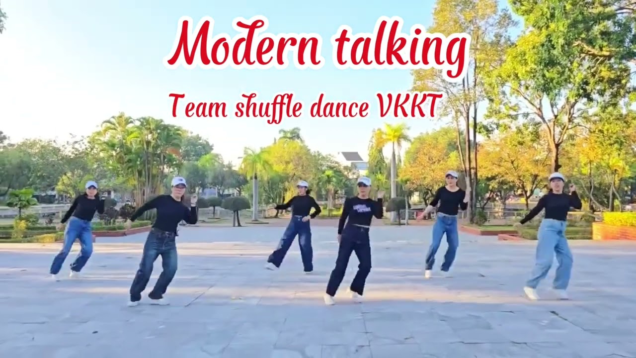 “ Modern talking” team shuffle dance VKKT. Biên đạo: Nguyễn Hiền