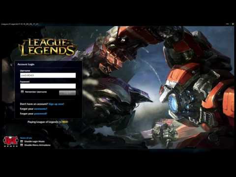 Sion Mecha Login Screen - League of Legends