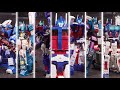Transformers stop motion：seven different Ultra Magnus transforming together