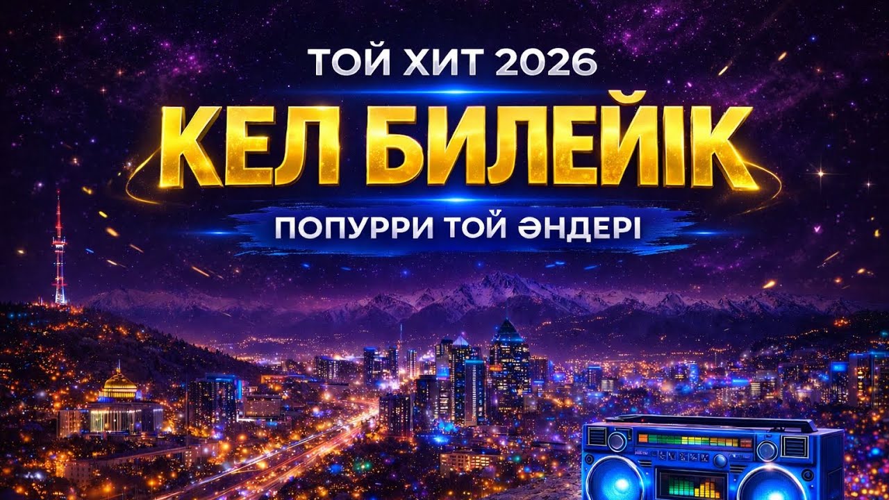 ТОЙ ХИТ 2026 🔥 ЗАЛ ЖАРЫЛАДЫ #4  Шаң Шығарып Биле