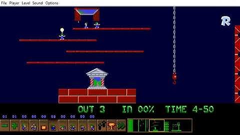 Lemmings Custom Level - Changing Directions