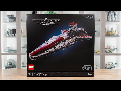 LEGO Star Wars 75367 UCS VENATOR-CLASS REPUBLIC ATTACK CRUISER Review! (2023)