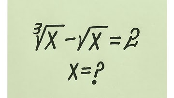 American Math Olympiad Question l Basics to advance math course l x=?