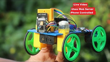 How to Make ESP32 Camera Wi-Fi car | Surveillance Car using ESP32 Cam module with Live Video Feed