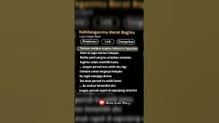 miss the band Losing you is heavy for me lyrics