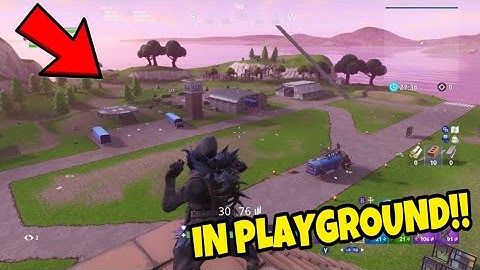 HOW TO GET BACK TO SPAWN ISLAND IN PLAYGROUND MODE!! (Season 6) | Fortnite Battle Royale