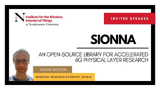 WIoT Invited Speaker  Jakob Hoydis: Sionna