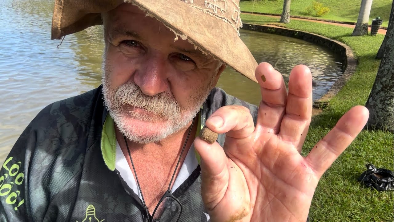 Essa isca pega tilápia igual pega lambari pescaria 