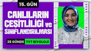15 Canlıların Çeşitliliği Ve Sınıflandırılması 2026 Tyt Biyoloji Kampı 15. Gün