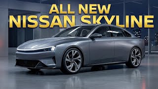 All New 2027 Nissan Skyline Officially Teased - Exclusive First Look