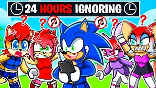 Sonic Ignored His CRAZY FAN GIRLS For 24 Hours In SNAPCHAT!