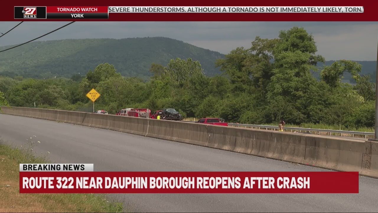 Interstate 81 in Franklin County reopens after multiple crashes - YouTube