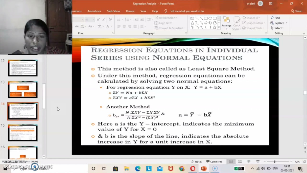 BUSINESS STATISTICS -II REGRESSION ANALYSIS.