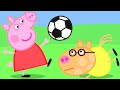 Peppa pig franais  football avec peppa  dessin anim pour bb