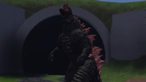New Evolved Godzilla Emote! (Age Of Titans)