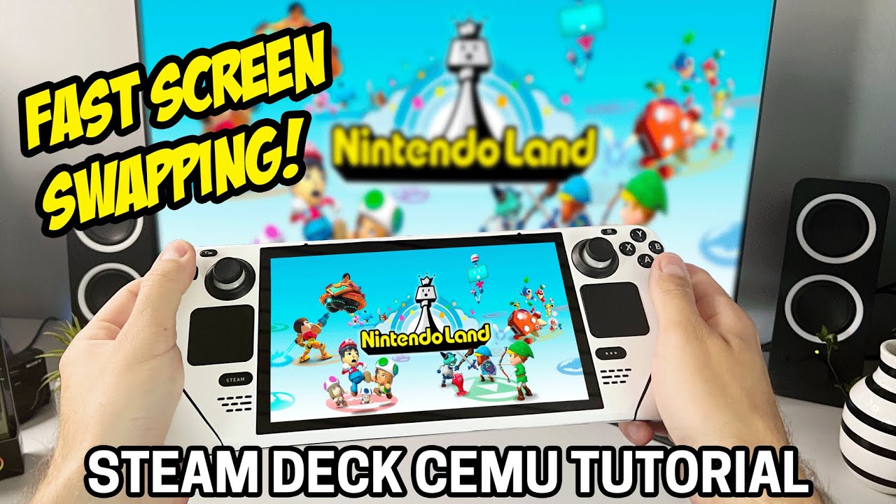 Go back Search Exchange Steam Deck - How To Swap Between TV and Wii U Gamepad Screen In Cemu -  YouTube