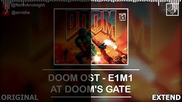 DOOM OST - E1M1 - AT DOOM