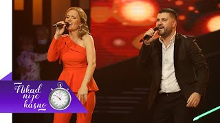 Video thumbnail of "Sanja Perovic i Nebojsa Vojvodic - Ako je do mene - (live) - NNK - EM 25 - 06.03.2022"