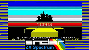 ZX Spectrum Games - Tetris
