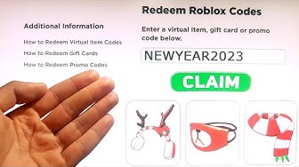 NEW FREE ITEMS AND WORKING PROMO CODES FOR ROBLOX (FEBRARY 2020) 