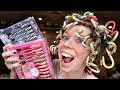 CAN IT CURL!? Candy Canes! | Curling my Hair with Candy Canes!