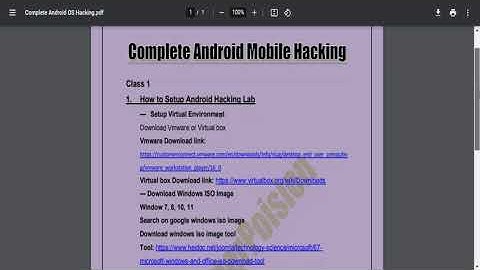 How to setup android hacking lab