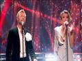 Nadine performs with Boyzone on 'A Tribute to Stephen Gately'