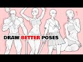 🏃♀️ HOW TO DRAW BETTER POSES