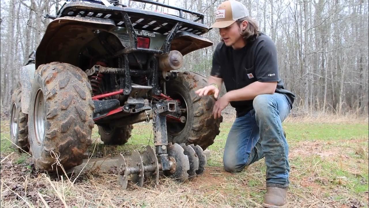 Groundhog MAX ATV/UTV Disc Plow in Action YouTube
