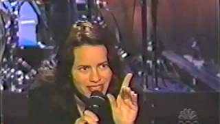 Natalie Merchant Live on Tonight Show with Jay Leno - February 11, 1999 (Life Is Sweet)