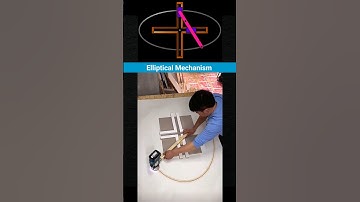 Elliptical Mechanism 📌 #3ddesign #mechanism #machine