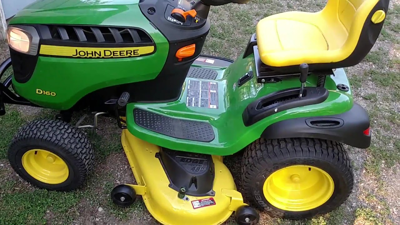 John Deere D160 Engine vibration YouTube