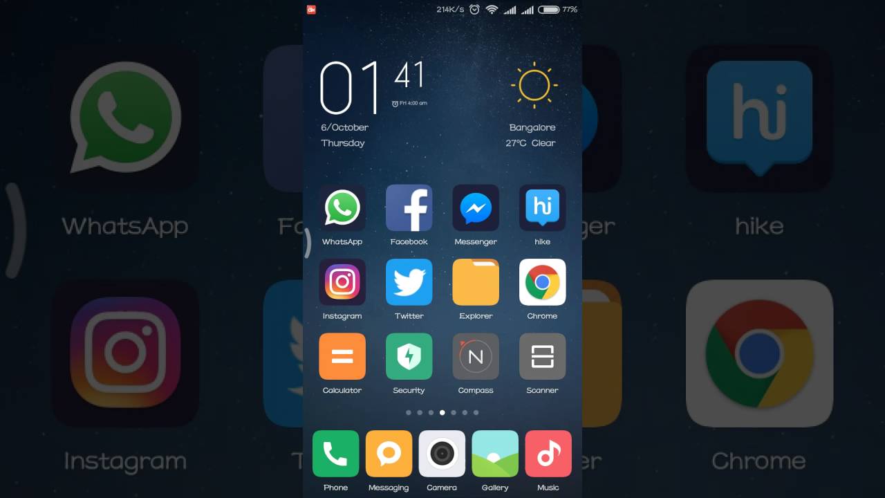 How to change notification shade layout in MIUI 8