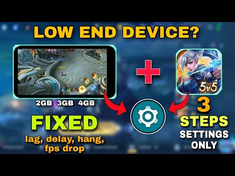 Mobile Legends BEST SETTING SETUP to Fix Lag, Delay, Hang, and FPS Drop | Best for Low End Devices