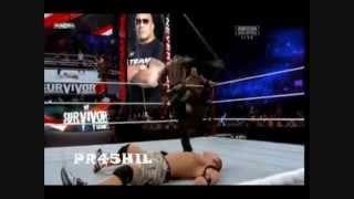 The Rock & John Cena vs The Miz & R-Truth Highlights (HD) WWE Survivor Series 2011