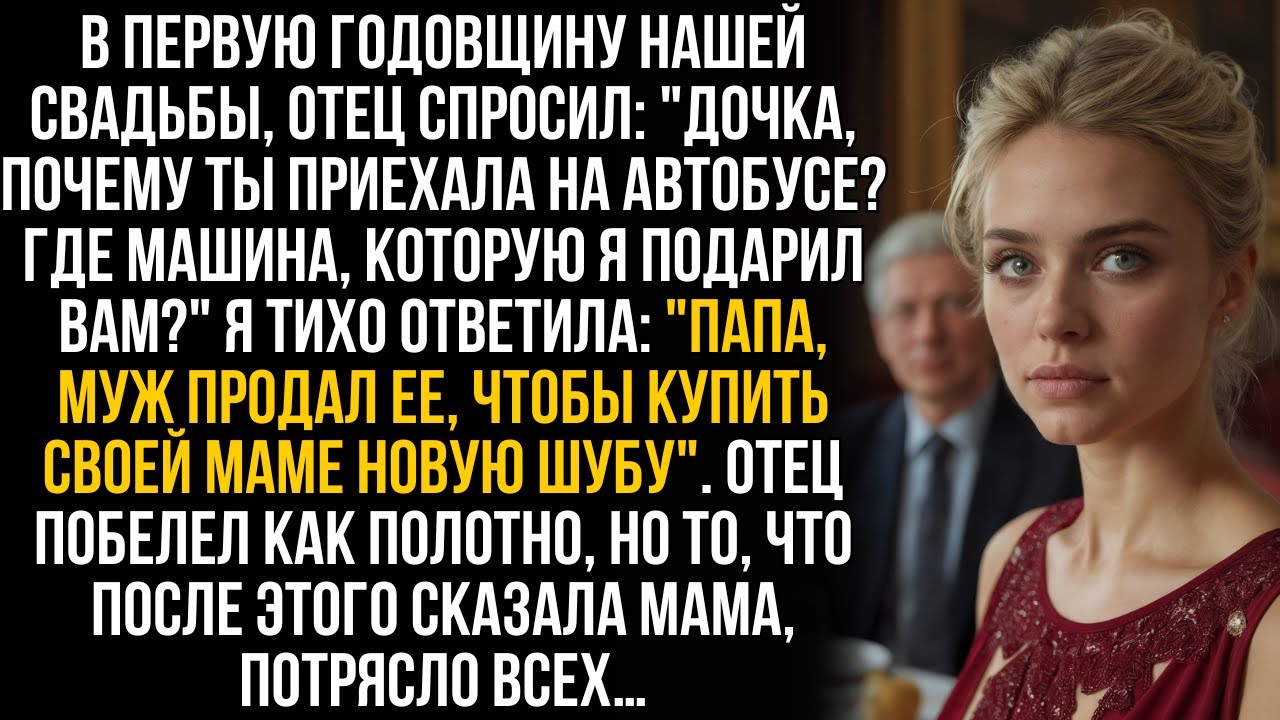 На нашей первой годовщине свадьбы отец спросил: 