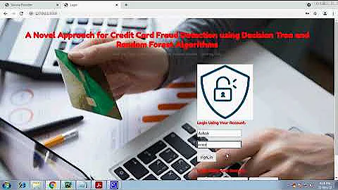 A Novel Approach for Credit Card Fraud Detection using Decision Tree and Random Forest Algorithms