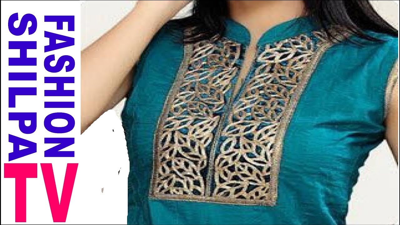 collar kurti cutting and stitchinghow to cut and stitch collar neck