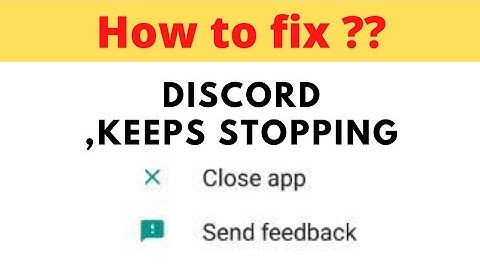 Fix Discord Keeps Stopping Error Android || Fix Discord Not Open Problem Android || FING 24