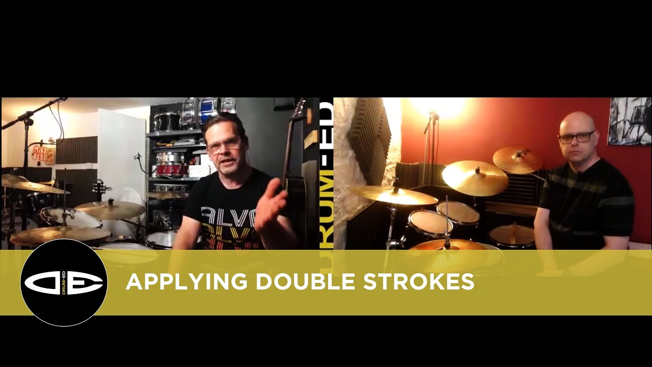 Drum-Ed Live 14/04/20 - Applying Double Strokes