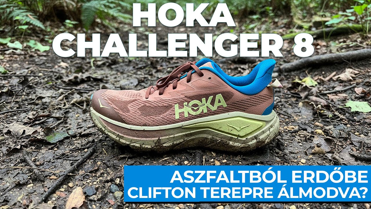 video Hoka Challenger 8 terepfutó cipő