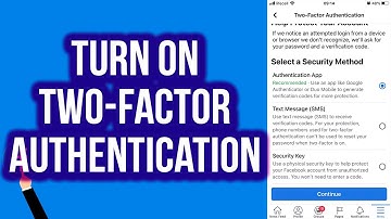 How to Turn on Two-Factor Authentication on Facebook From Phone