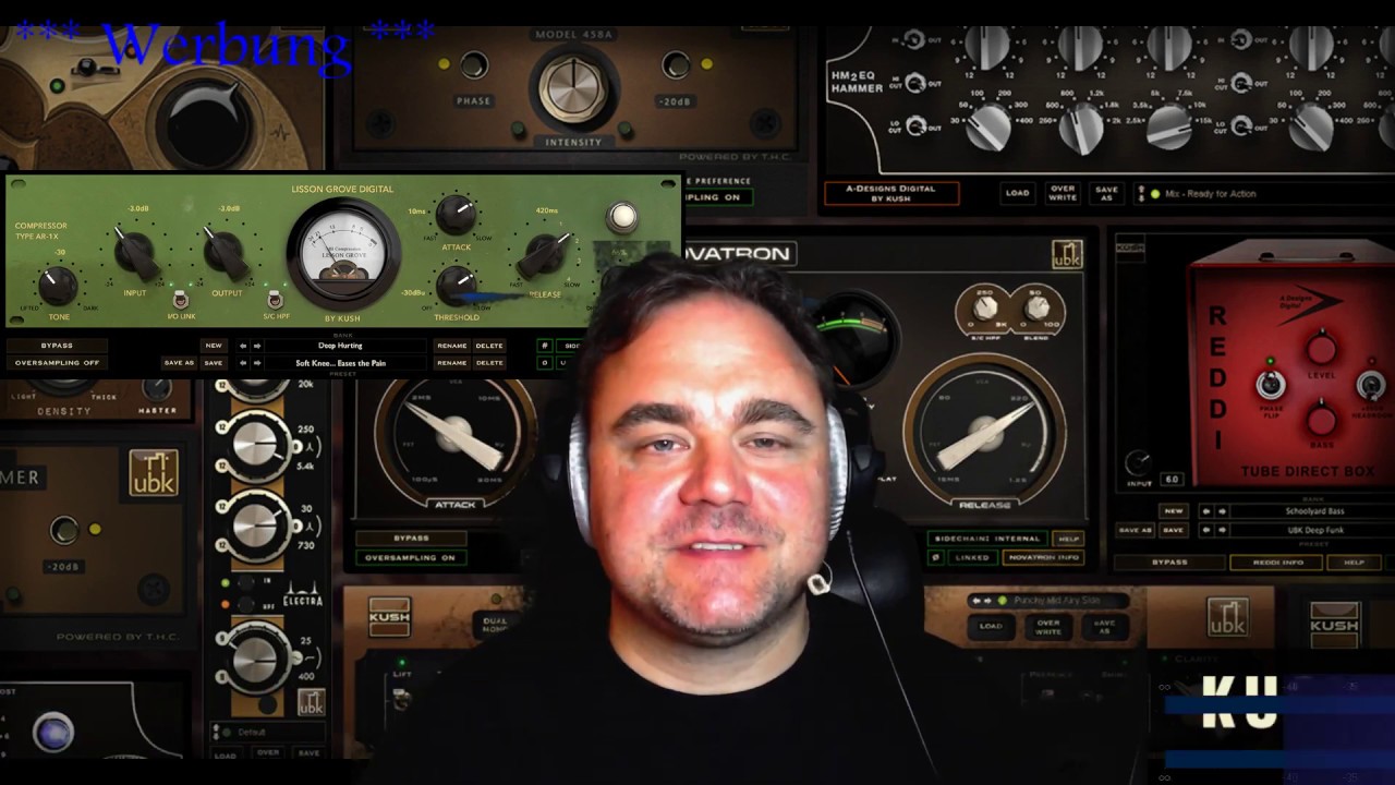 Kush Audio AR1 Compressor Spotlights masterlab academy YouTube