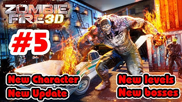 Zombie Fire 3D: Offline Game I  Gun Games FPS Gameplay - Offline Zombie Game | Part 5 #android #ios