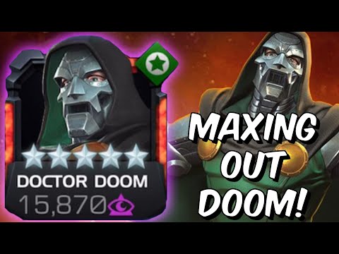 Doctor Doom Rank 5 Rank Up & Act 6 God Tier Gameplay! – 5/65 – Marvel Contest of Champions