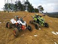 Winter Ride ATV / ASG Częstochowa /KTM 505   VS  Raptor 700 / Hybrid  MT-07/ ER-6 /Go Pro Hero 6 /#1